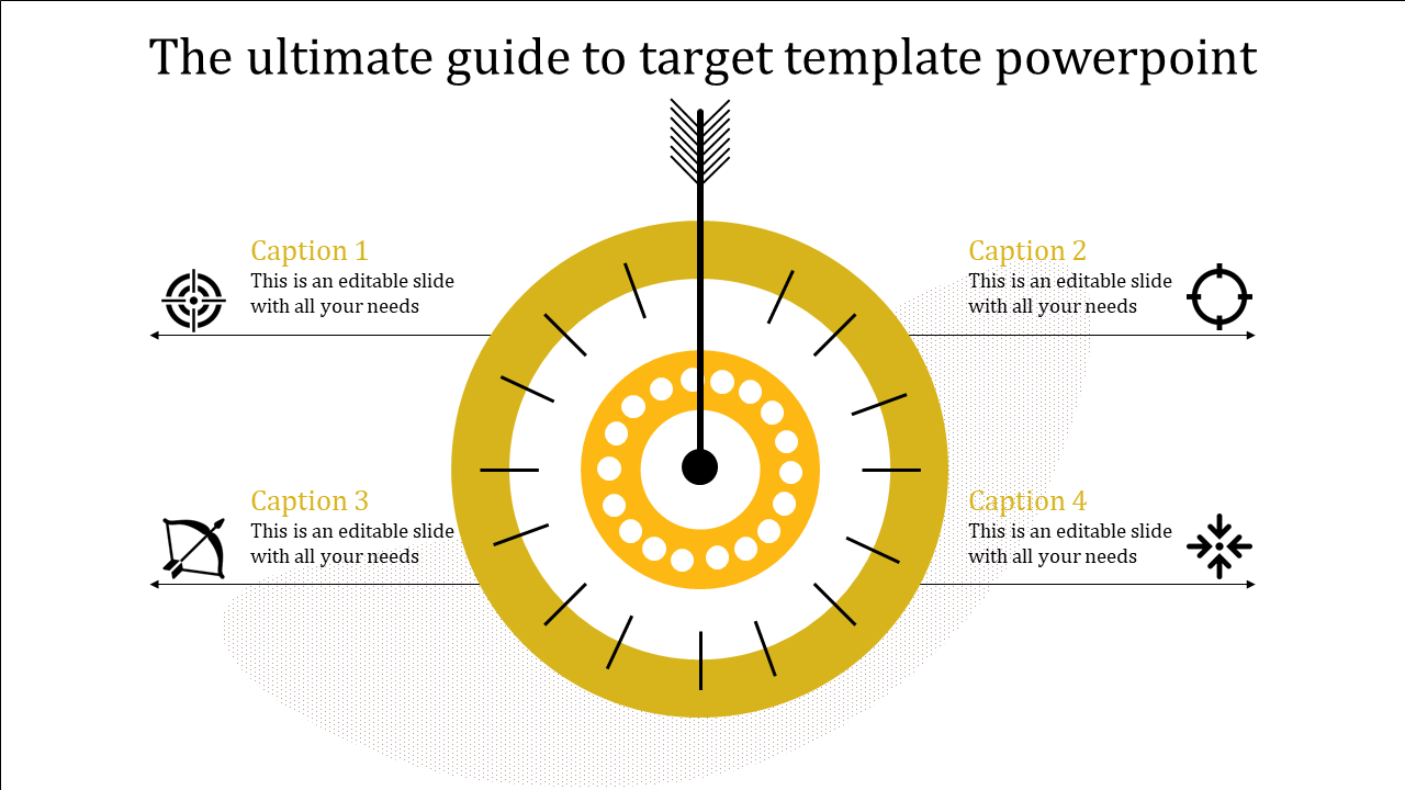 Target PowerPoint Presentation Template and Google Slides